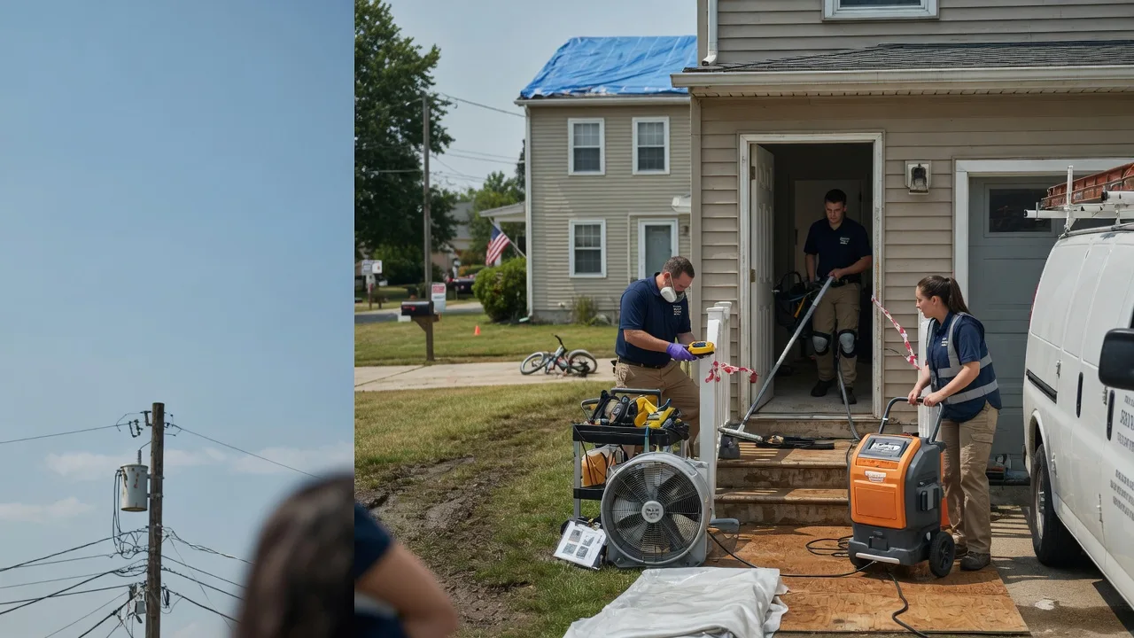 Water Damage Repair in Dupont, IN near me